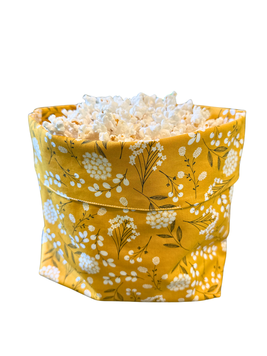 Golden Harvest Reusable Eco-Friendly Microwave Popcorn Bag