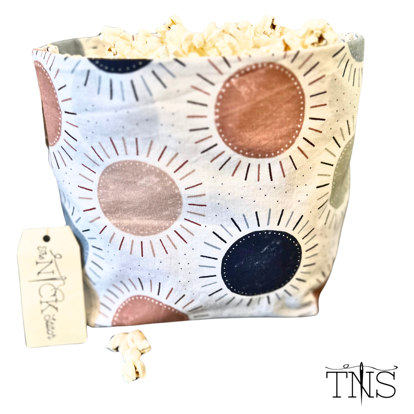 Sun Popcorn Bag