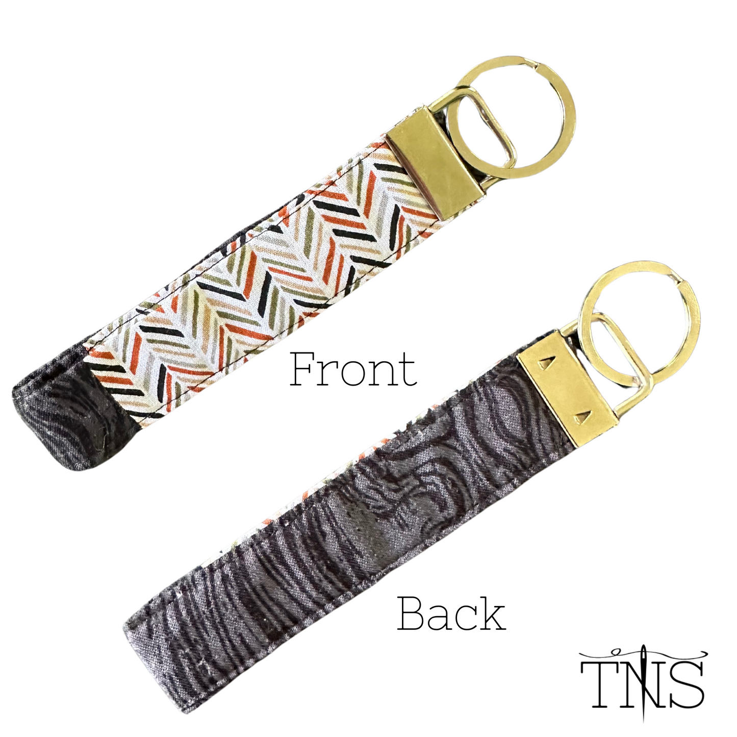 Arrow/Zebra Keychain