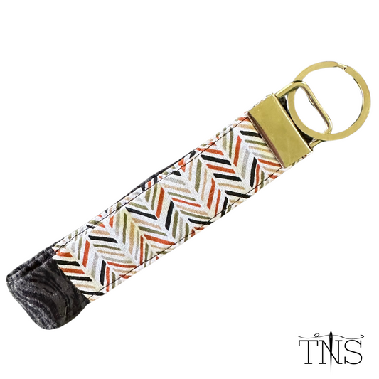 Arrow/Zebra Keychain