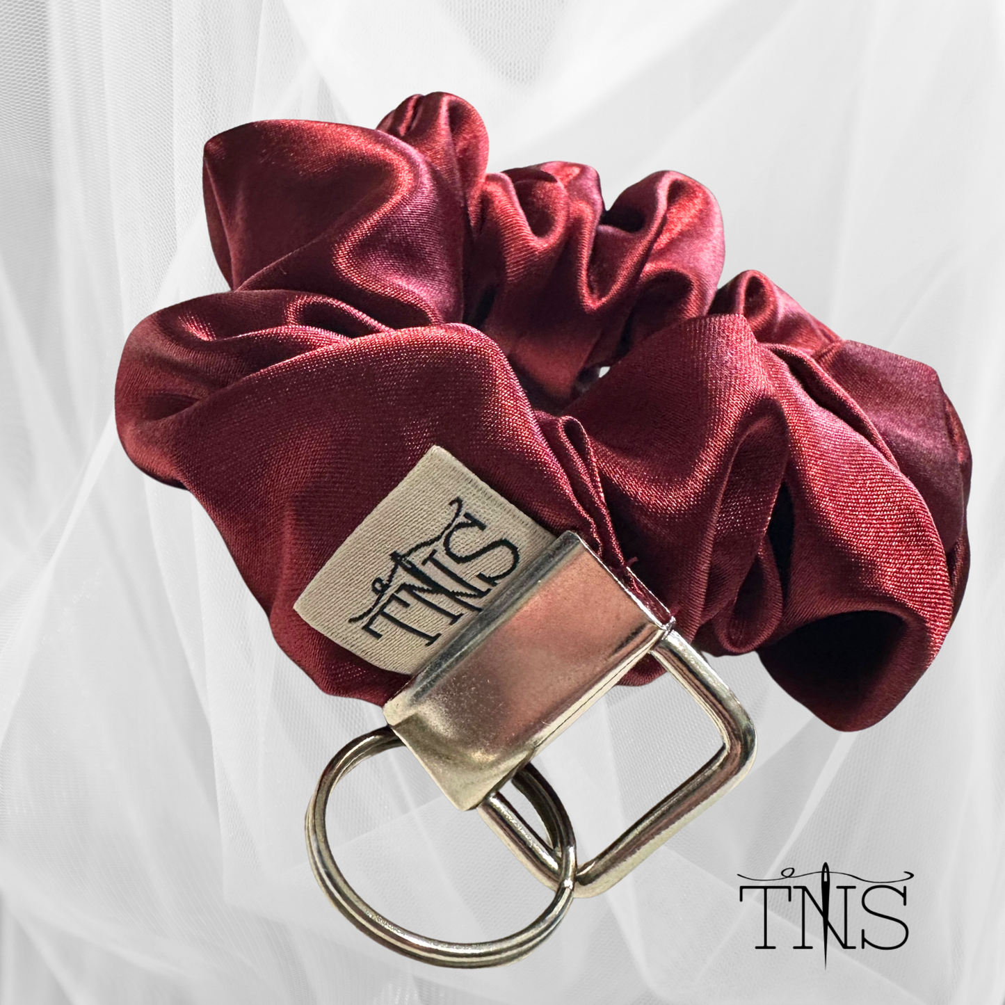 Scrunchie-Style Wristlet Key Fob - TNS Jewel Collection