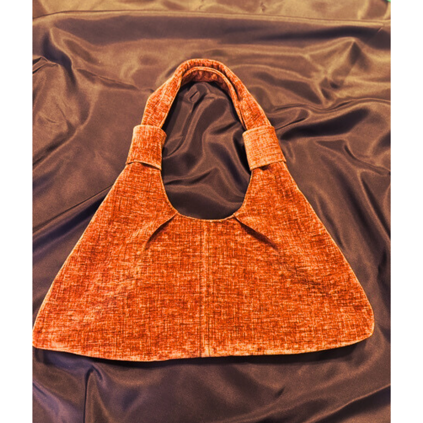 Warm Rust Slouch Handbag