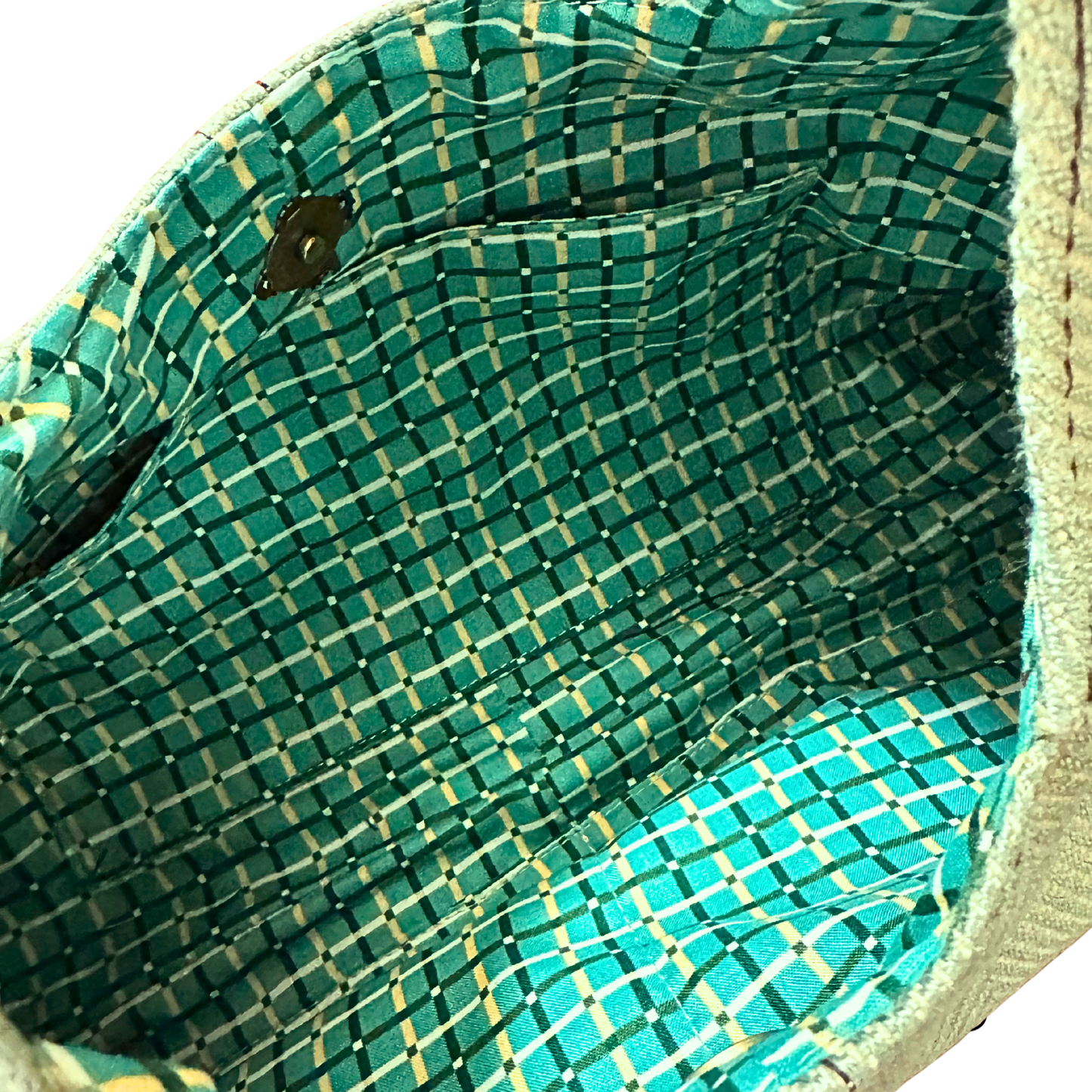The Turkey Bag - Sage Herringbone