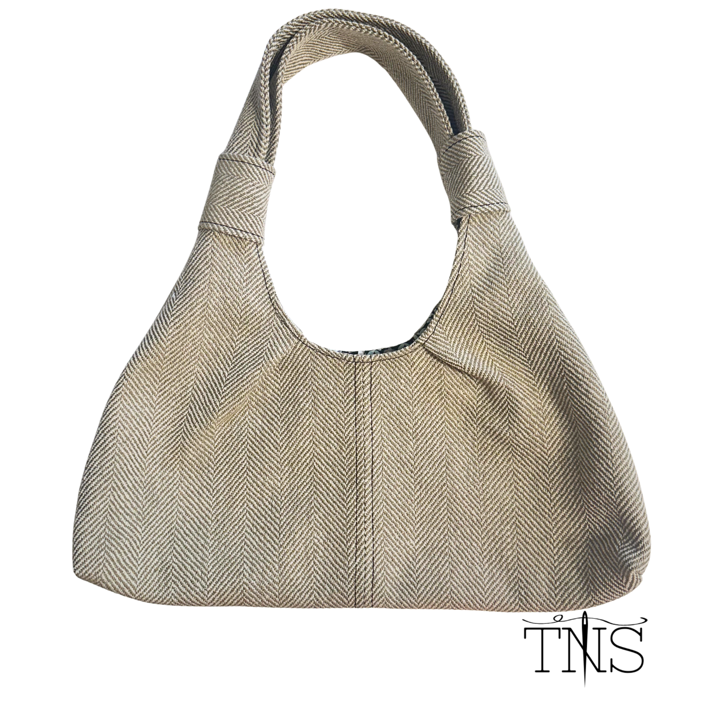 The Turkey Bag - Oatmeal Herringbone
