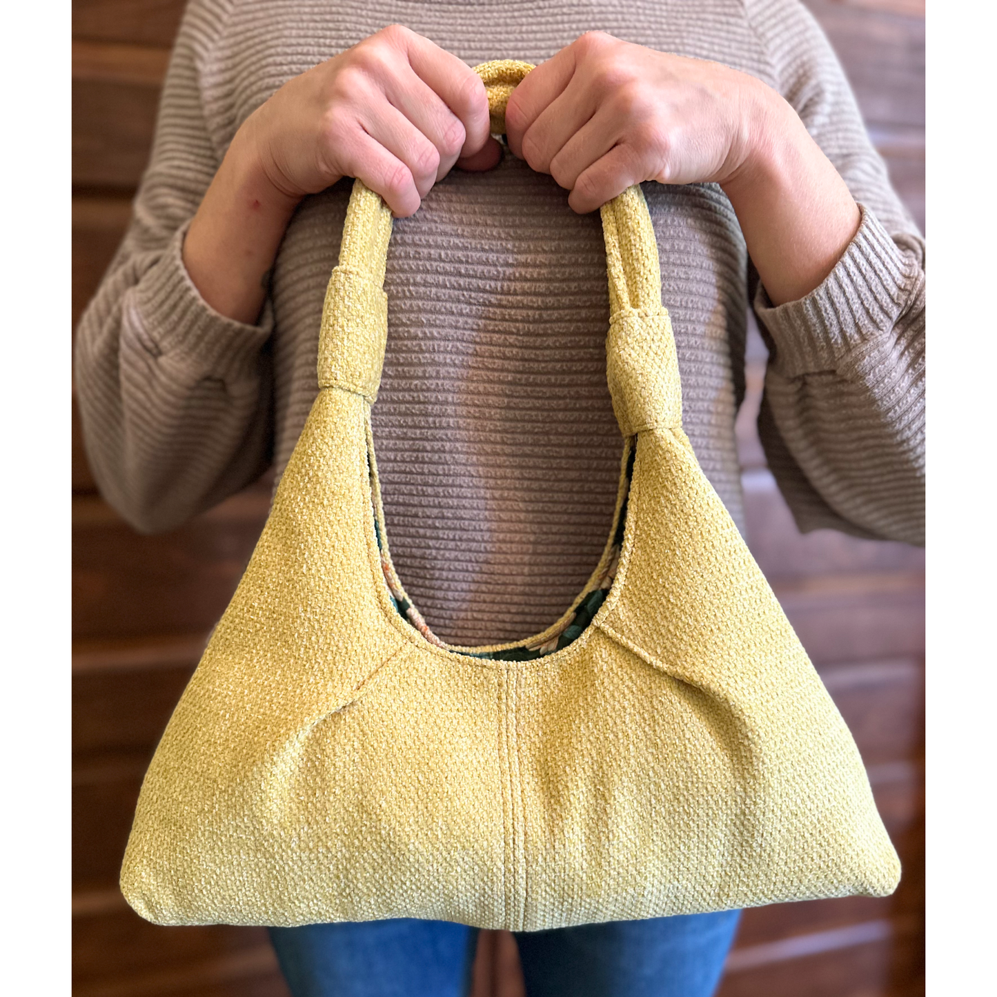 The Turkey Bag - Goldenrod Tweed