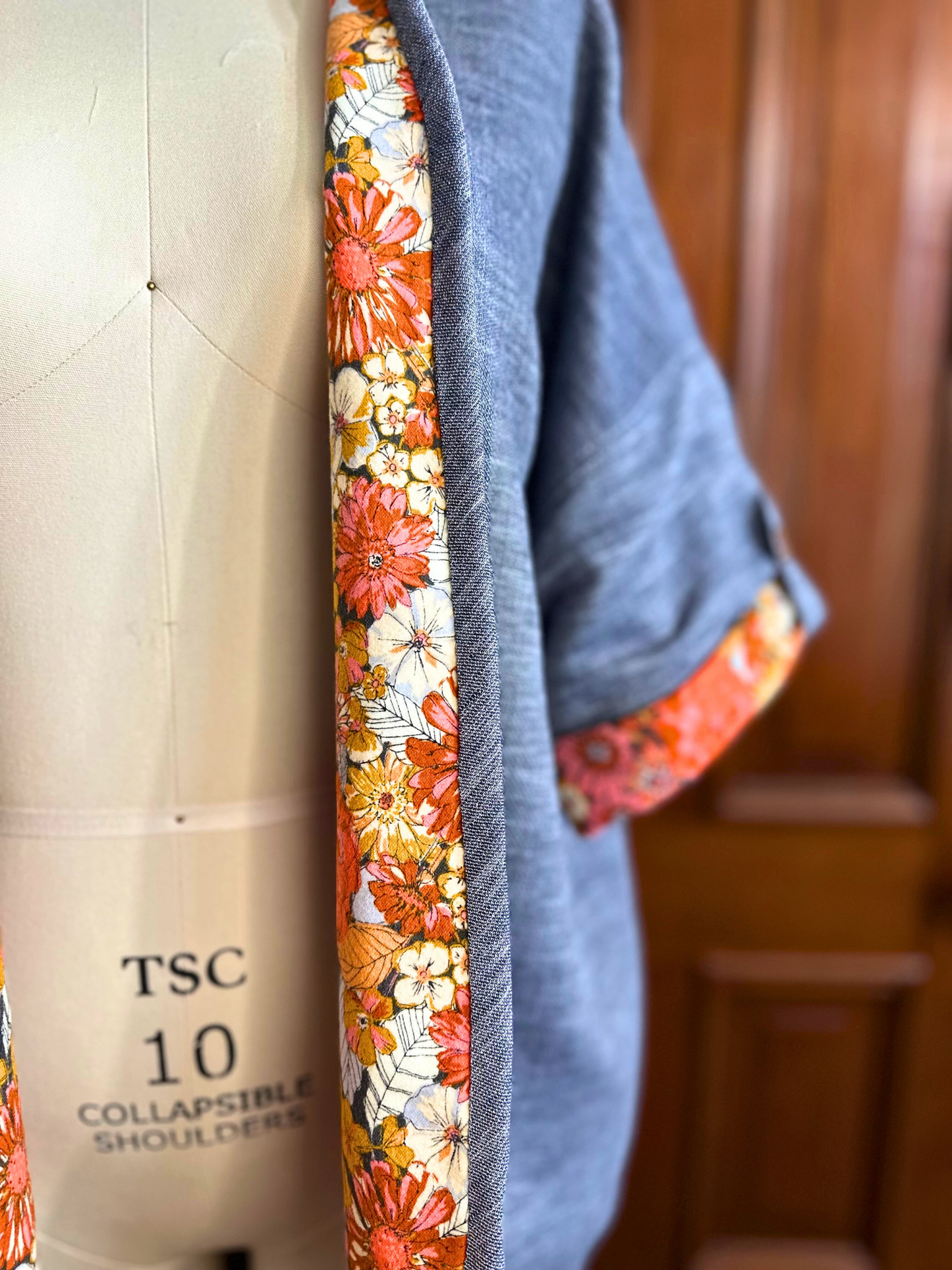 The Maison Kimono - Zinnia Garden