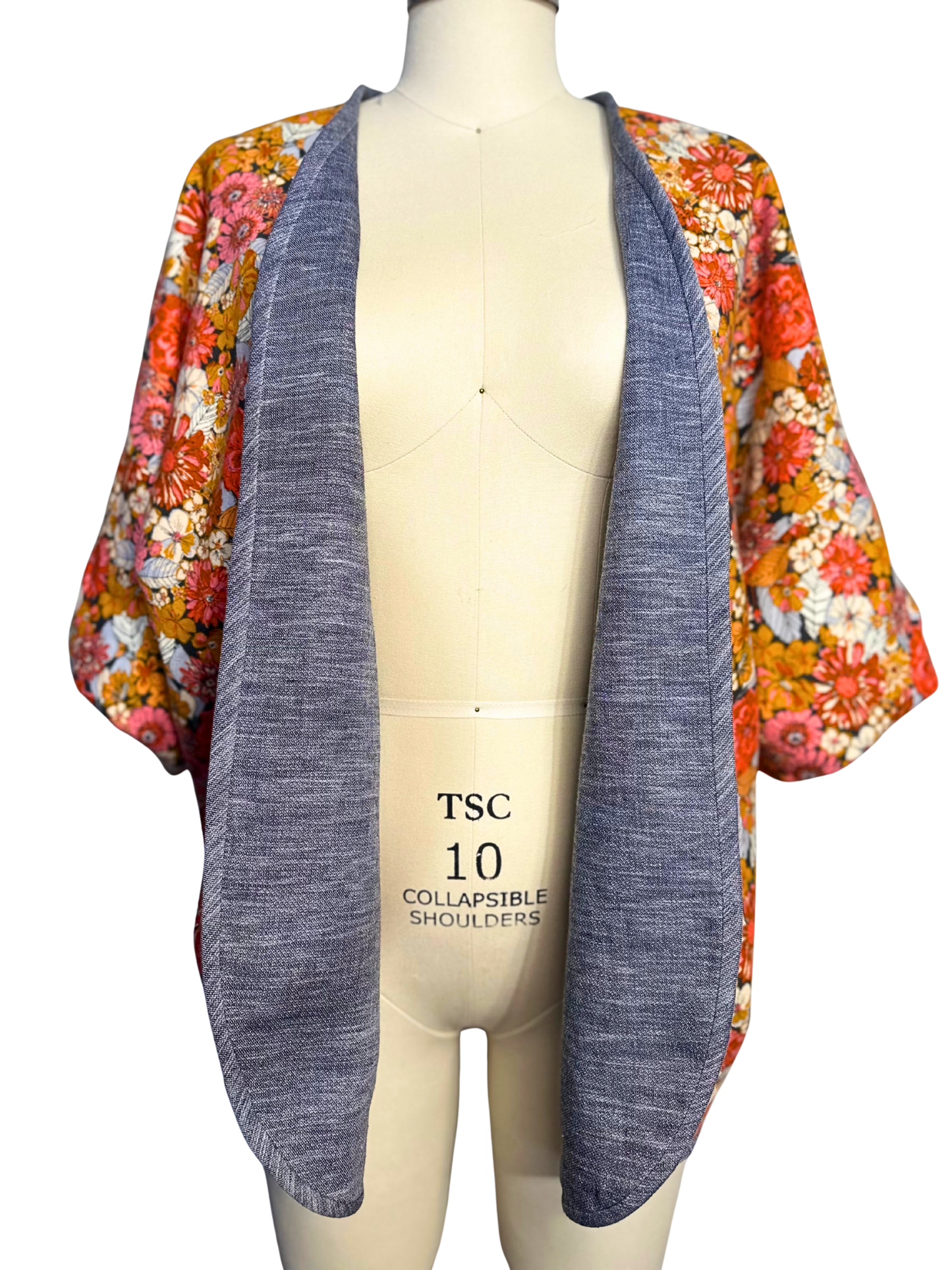 The Maison Kimono - Zinnia Garden