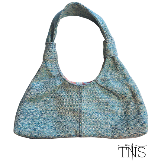 Blue Slouch Handbag