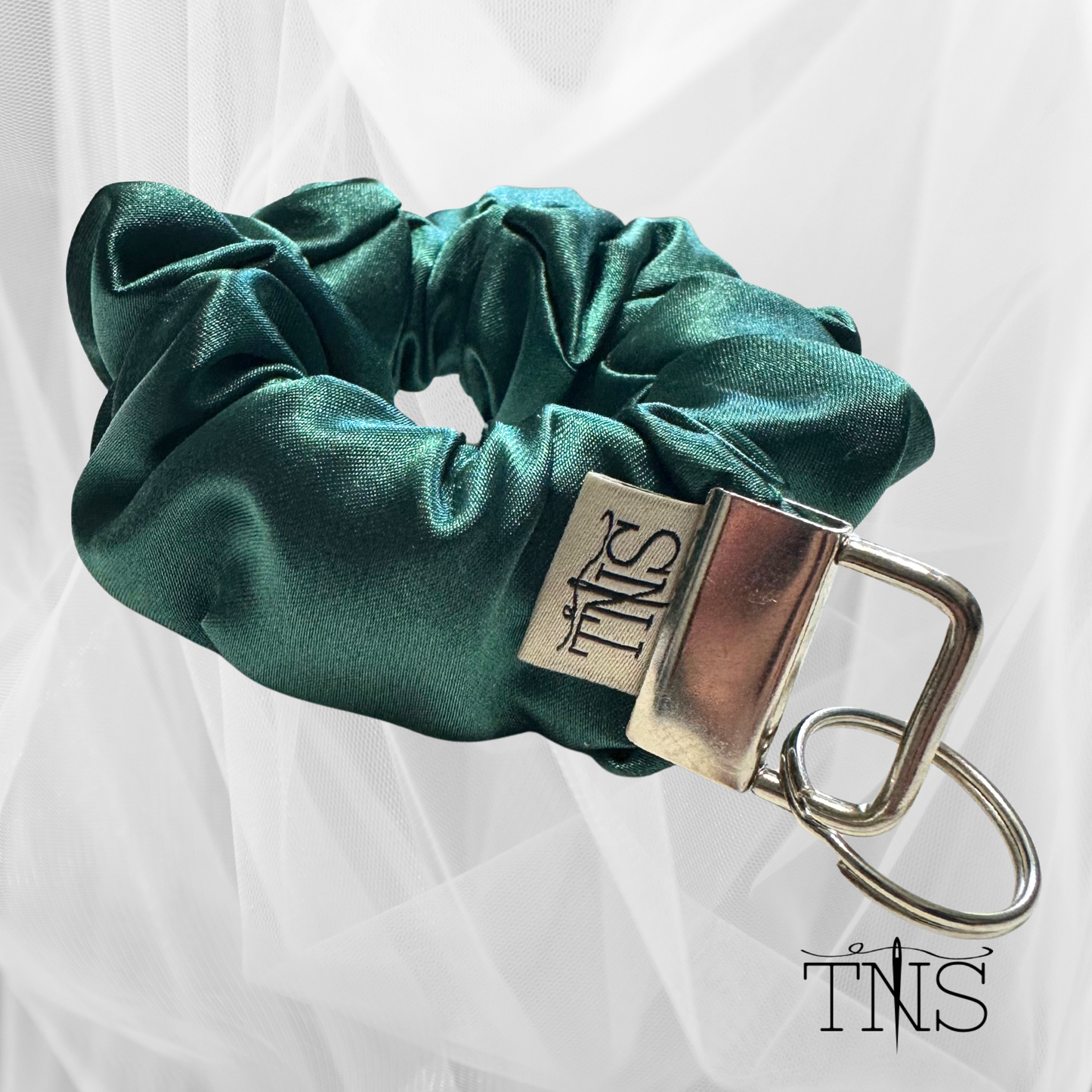Scrunchie-Style Wristlet Key Fob - TNS Jewel Collection