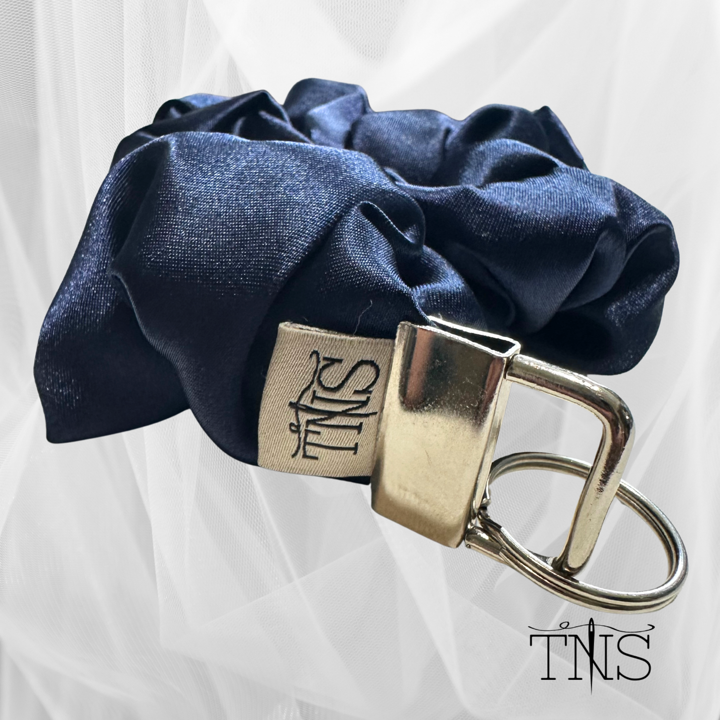 Scrunchie-Style Wristlet Key Fob - TNS Jewel Collection