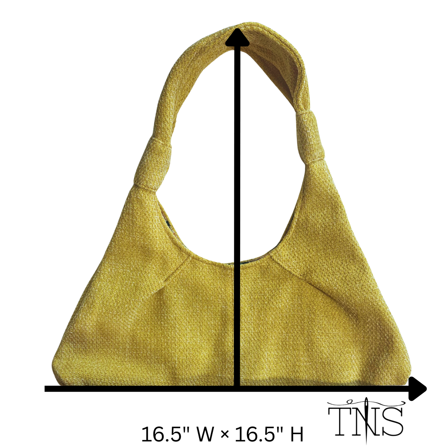 Goldenrod Yellow Slouch Handbag