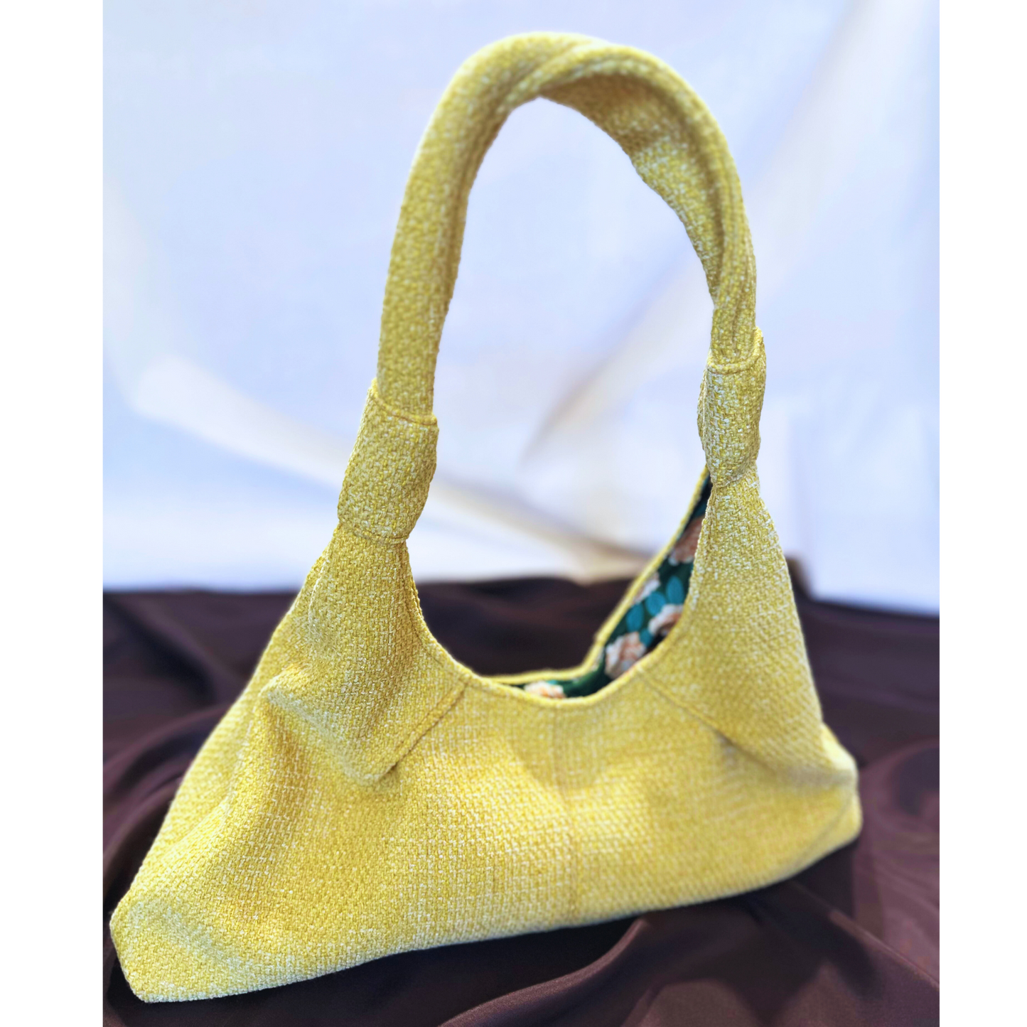 Goldenrod Yellow Slouch Handbag