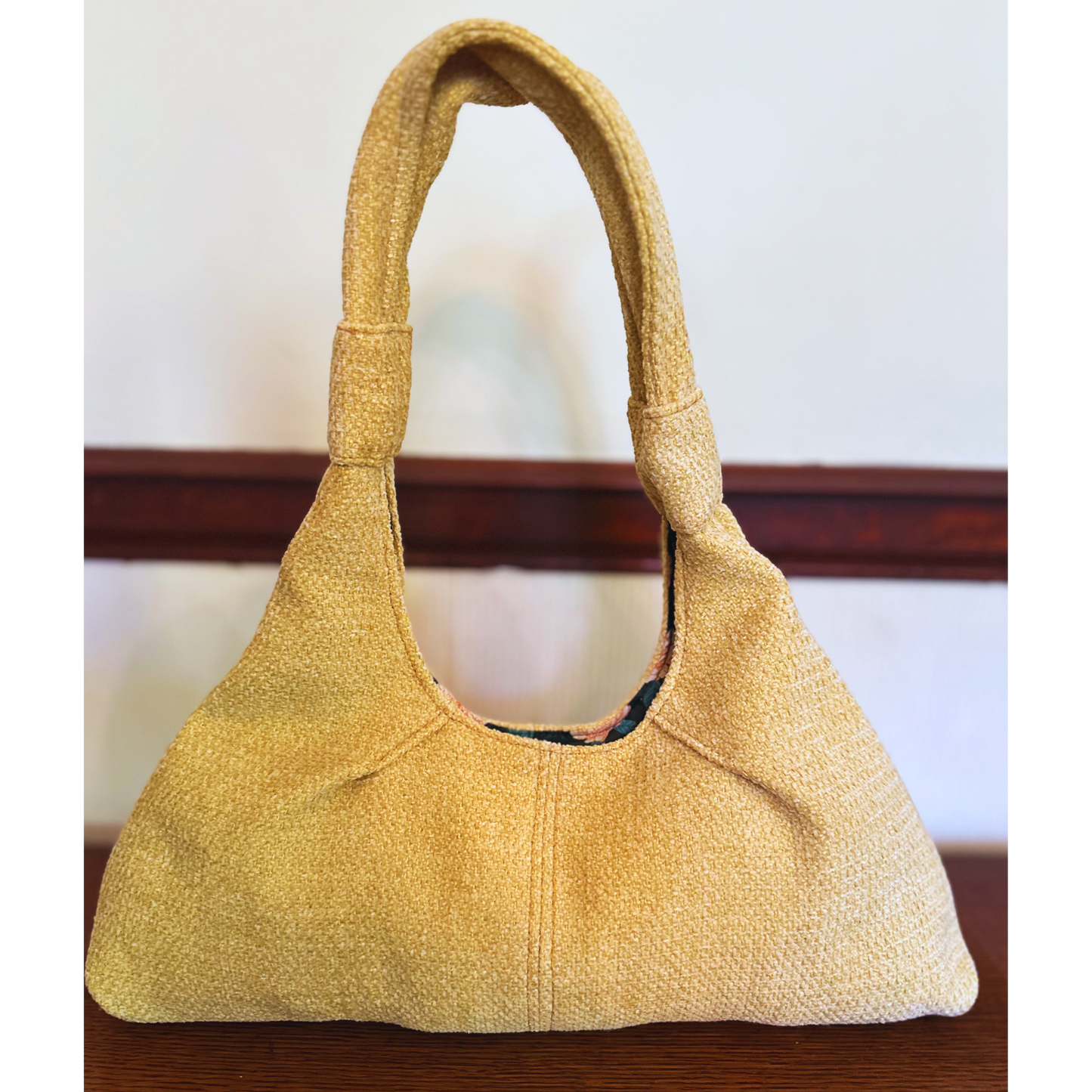 The Turkey Bag - Goldenrod Tweed
