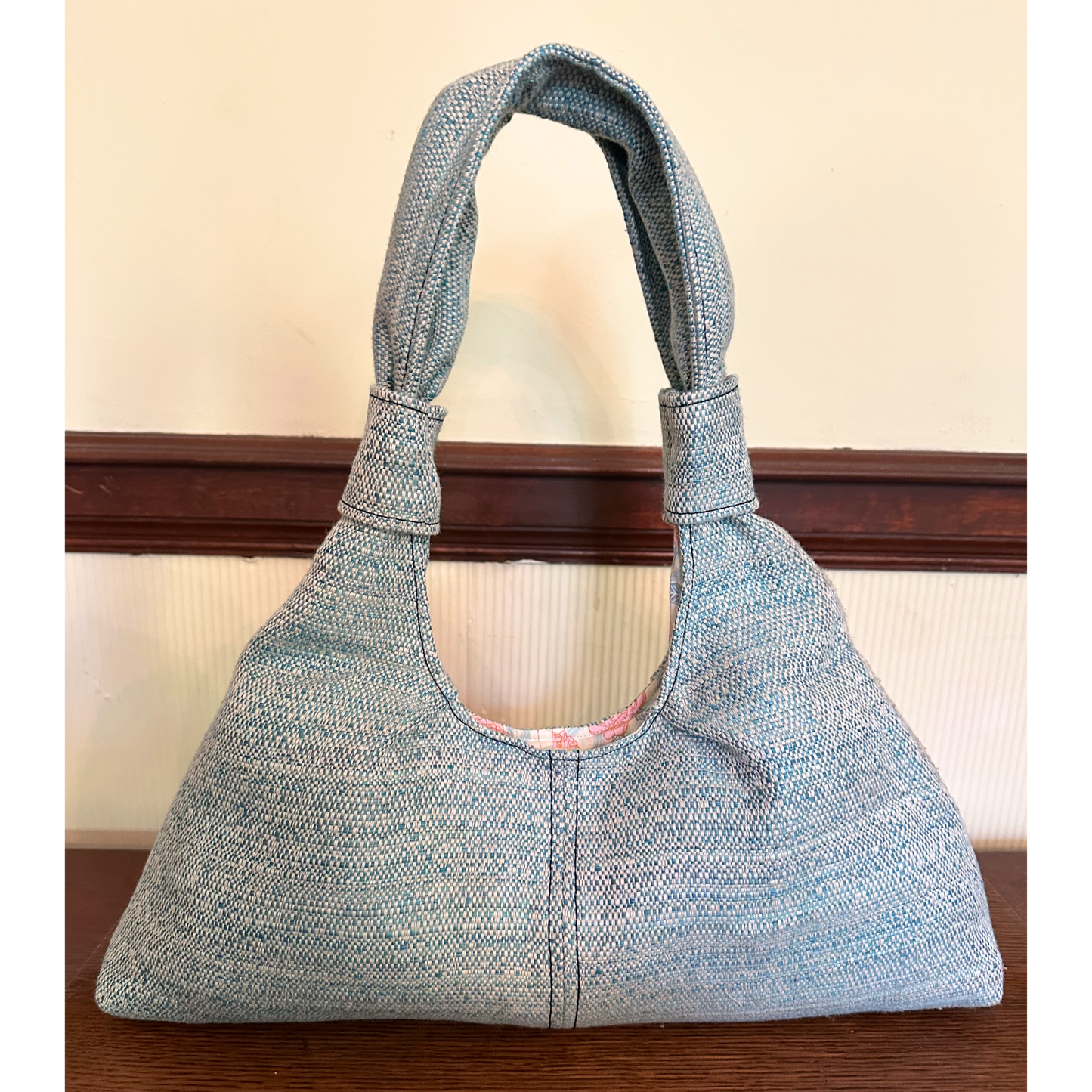 The Turkey Bag - Sea Mist Tweed