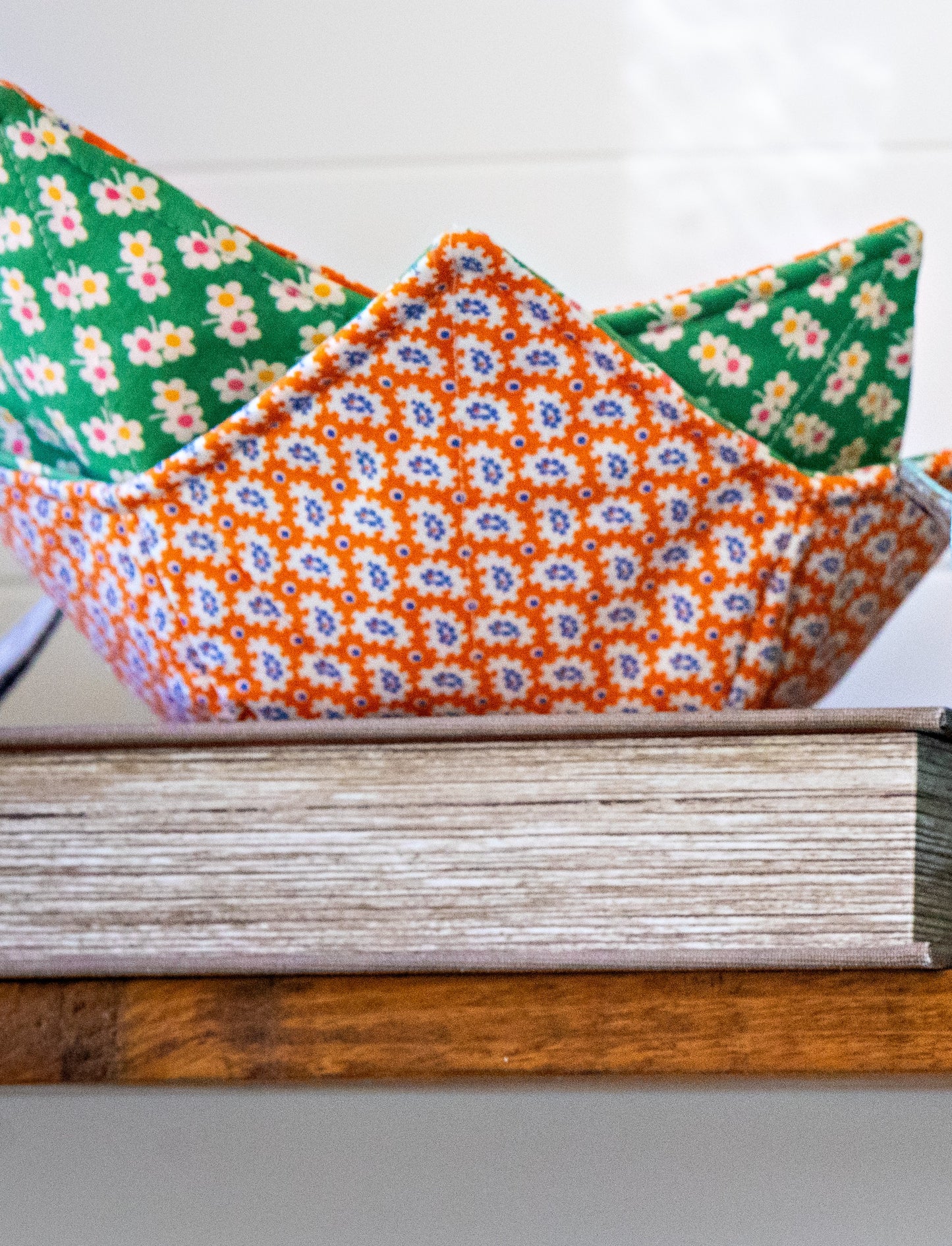 Green & Orange Bowl Cozy
