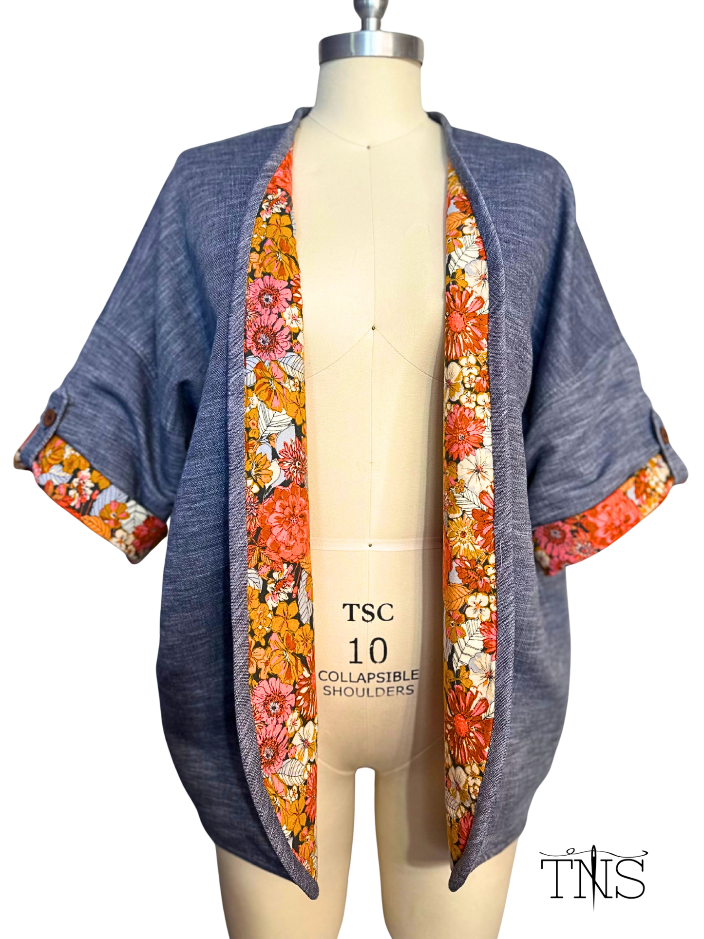 The Maison Kimono - Zinnia Garden