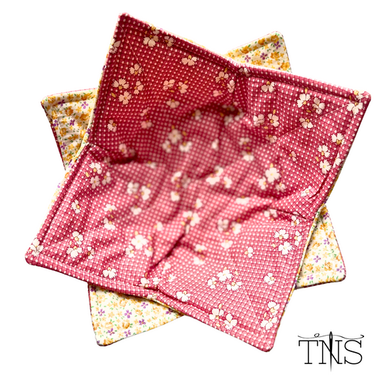 Pink & Yellow Bowl Cozy